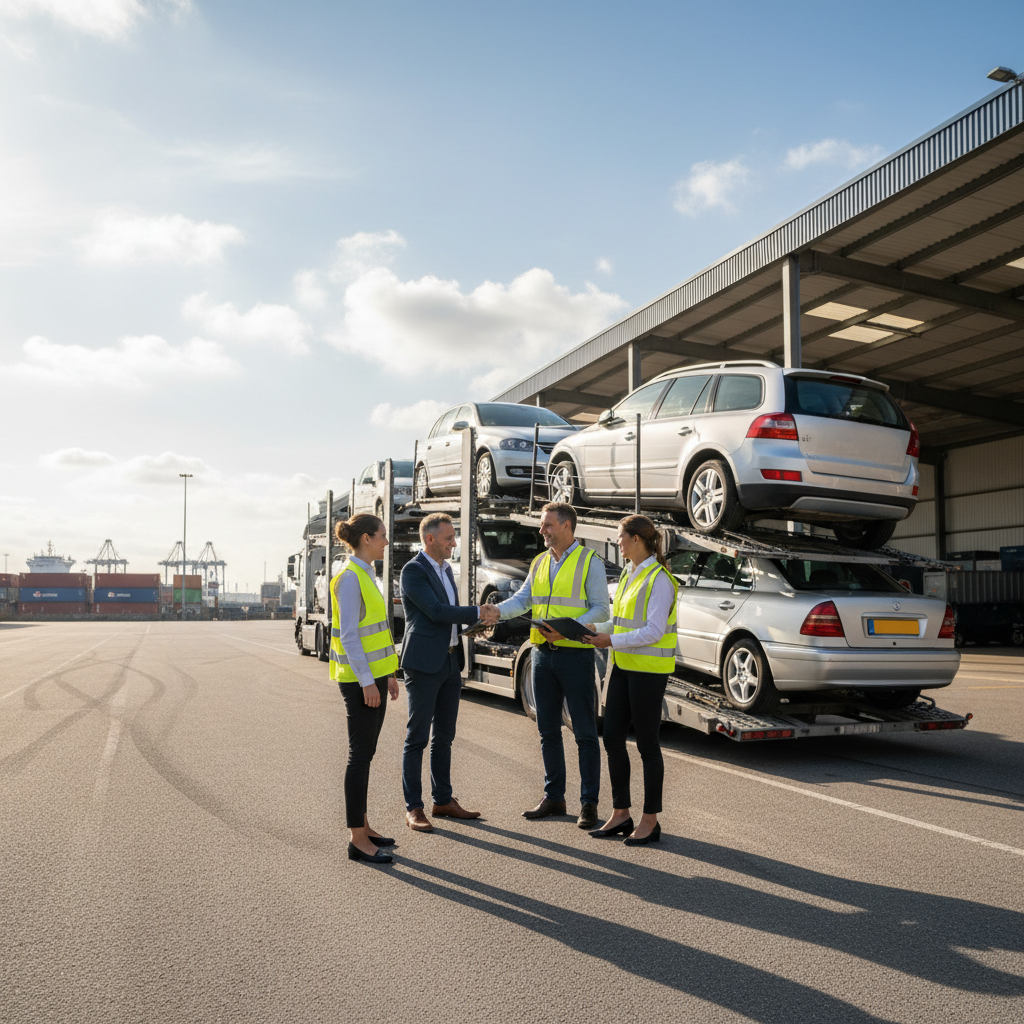 Realistische foto passend bij Uw wagen snel verkopen aan een auto opkoper export voor website SEO-te